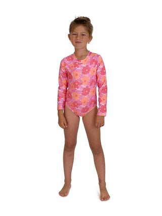 Feather 4 Arrow Wave Chaser Surf Suit - Lilac Floral