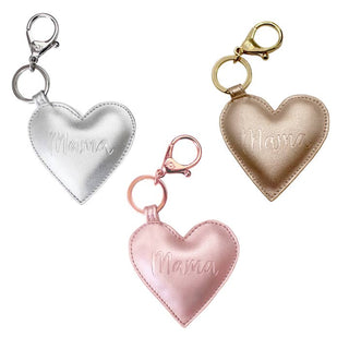 Itzy Ritzy, Itzy Ritzy Mama Heart Bag Charm / Keychain - Basically Bows & Bowties