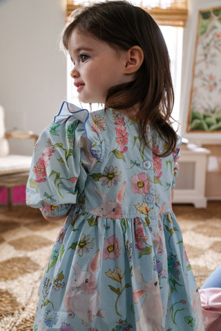 Pink Chicken Girls Brooke Dress - Botanical Bunnies