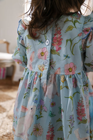 Pink Chicken Girls Brooke Dress - Botanical Bunnies