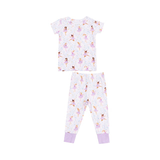 Angel Dear Short Sleeve Loungewear Set - Bow Ballerinas