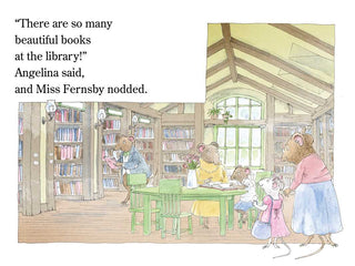 Simon & Schuster, Angelina Ballerina Loves the Library by Katharine Holabird - Basically Bows & Bowties