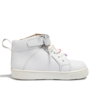 Shooshoos, Shooshoos Wonderwall Kids Leather Sneakers - Basically Bows & Bowties