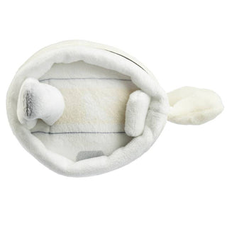 Haute Diggity Dog, Haute Diggity Dog Snuggly Cup - Ivory - Basically Bows & Bowties