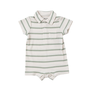 Angel Dear Polo Shortie - Desert Sage + Sugar Swizzle