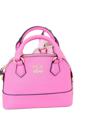 Mila & Rose Girl's Crossbody Purse - Hot Pink