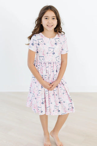 Mila & Rose Pocket Twirl Dress - Tee Time