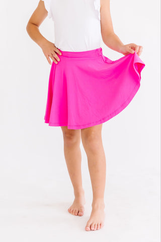 Mila & Rose Twirl Skort - Hot Pink