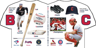 MLB Baseball ABC - League Edition Board Book