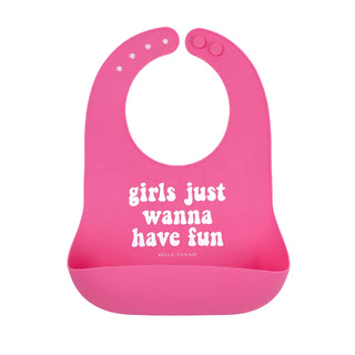 Bella Tunno Girls Just Wanna Have Fun Wonder Bib