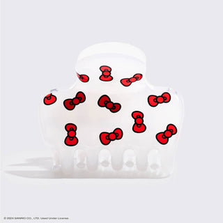 Hello Kitty x Kitsch Recycled Puffy Claw Clip - Kitty Bows