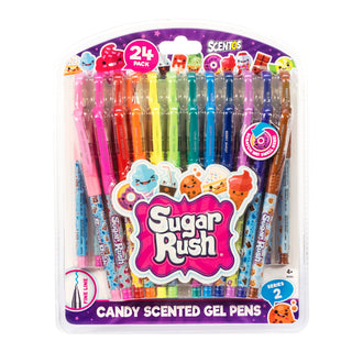 Schylling Sugar Rush Scented Gel Pen Set 24 Pack