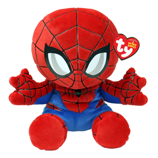 Ty x Marvel Spiderman Medium Beanie Plush