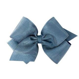 King Overlay Grosgrain Bow on Clippie (50+ Colors), Wee Ones, cf-size-antique-white, cf-size-aqua, cf-size-black, cf-size-blue, cf-size-blue-vapor, cf-size-coffee, cf-size-colonial-rose, cf-s