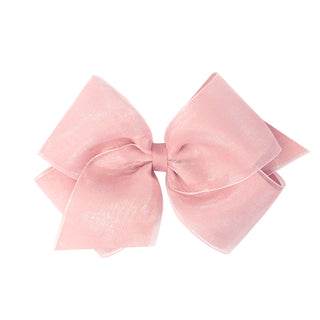 Medium Overlay Grosgrain Bow on Clippie (55+ Colors), Wee Ones, cf-size-antique-white, cf-size-aqua, cf-size-black, cf-size-blue-vapor, cf-size-charcoal, cf-size-coffee, cf-size-colonial-rose