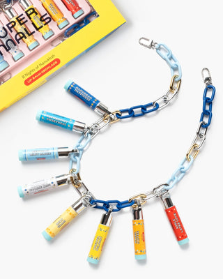 Super Smalls, Super Smalls 8 Nights of Hanukkah Lip Balm Necklace - Basically Bows & Bowties