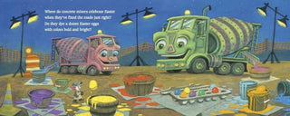 Where Do Diggers Hunt for Easter Eggs? Board Book