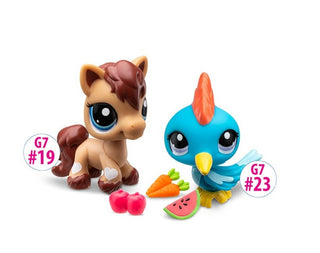 Schylling, Littlest Pet Shop Pet Pairs Play Set - Basically Bows & Bowties