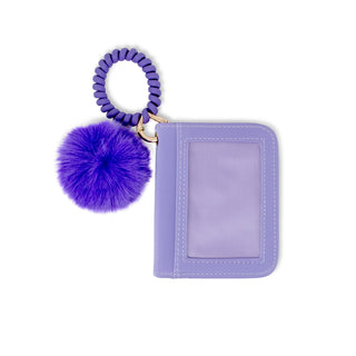 Zomi Gems Pom Pom Pop Id Wallet - Purple