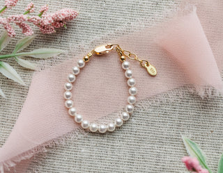 Cherished Moments 14K Gold-Plated Freshwater Pearl Bracelet - Audrey