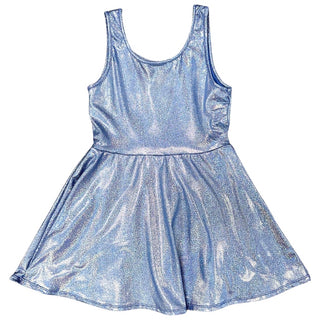 FBZ Blue Shimmer Pebble Metallic Dress, Flowers By Zoe, Blue, cf-size-6, cf-size-large-10-12, cf-size-medium-8-10, cf-size-small-7-8, cf-size-xlarge-12-14, cf-type-dresses, cf-vendor-flowers-