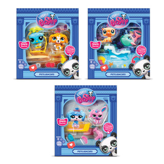 Schylling, Littlest Pet Shop Petfluencers Play Set - Basically Bows & Bowties