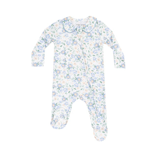 Angel Dear Peter Pan 2-Way Zipper Footie - Baby Veronical Floral