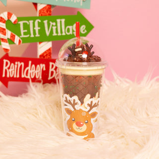 Bewaltz, Christmas Tumbler - Red-Nosed Reindeer - Basically Bows & Bowties