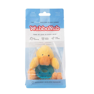 Baby Yellow (Orange) Duck WubbaNub