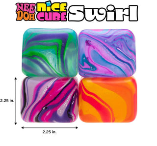 NeeDoh Swirl Nice Cube