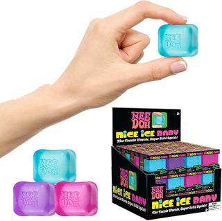 NeeDoh Nice Ice Baby Cube (1.25")