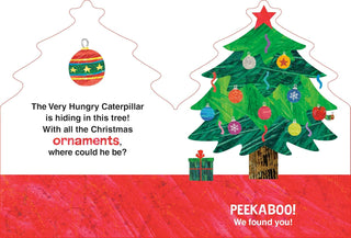 The Very Hungry Caterpillar's Peekaboo Christmas Board Book