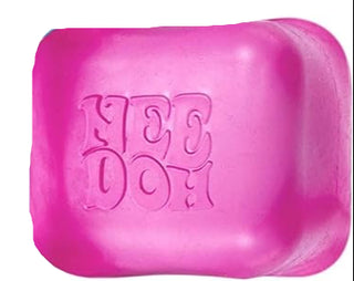 NeeDoh Nice Ice Baby Cube (1.25") Pink