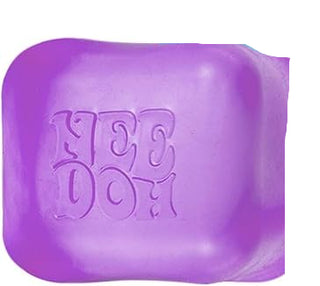 NeeDoh Nice Ice Baby Cube (1.25") Purple