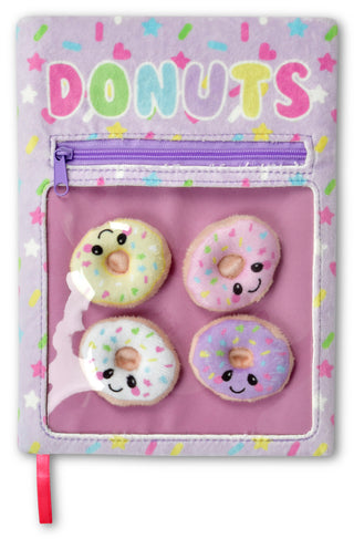 Iscream Donut Plush Journal