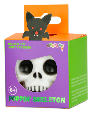 Iscream Poppin' Skeleton Squeeze Toy