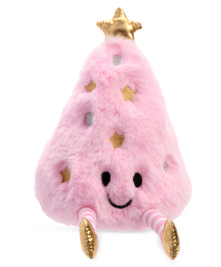 Iscream Sparkly Pink Tree Plush, Iscream, All Things Holiday, cf-type-stuffed-animals, cf-vendor-iscream, christmas Tree, Icream pillow, Iscream, Iscream Christmas, Iscream Pillows, Iscream S