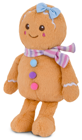 Iscream Gingerbread Girl Plush, Iscream, All Things Holiday, cf-type-stuffed-animals, cf-vendor-iscream, Christmas, Christmas Stuffed Animal, Gingerbread, Gingerbread Girl, iScream, Iscream C