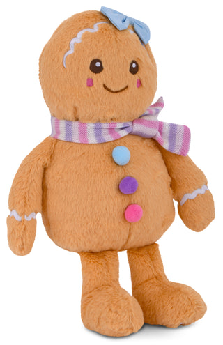 Iscream Gingerbread Girl Plush, Iscream, All Things Holiday, cf-type-stuffed-animals, cf-vendor-iscream, Christmas, Christmas Stuffed Animal, Gingerbread, Gingerbread Girl, iScream, Iscream C