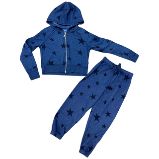 T2Love Charcoal Stars Jogger - Blue Jean