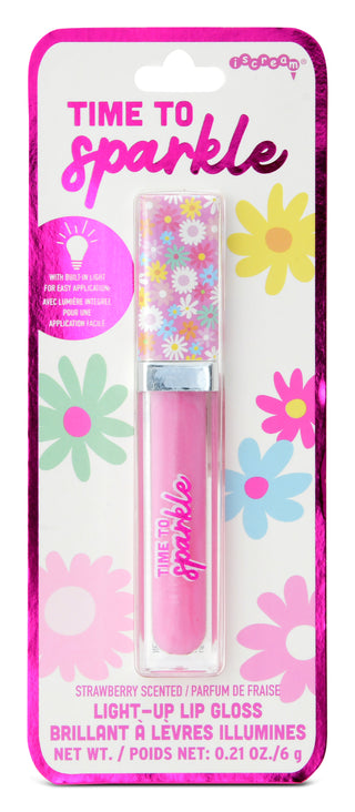 Iscream Time To Sparkle Light Up Lip Gloss