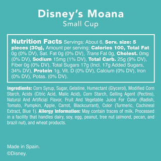 Candy Club Disney Princess Moana Sour Fruity Flowers