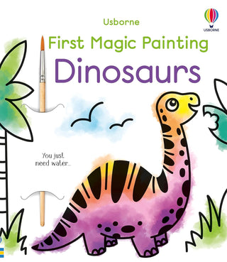 First Magic Painting Dinosaurs Activity Book