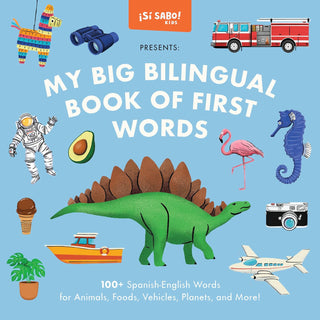 My Big Bilingual Book of First Words: 100+ English-Spanish Words Board Book