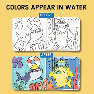 Hachette, Shark Splash! Color Magic Bath Book - Basically Bows & Bowties