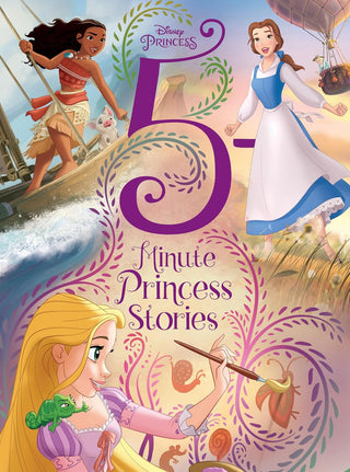 Disney Princess: 5-Minute Princess Stories Hardcover Book