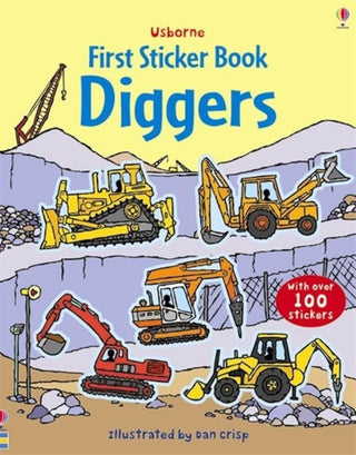 First Sticker Book Diggers Activity Book