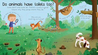 First Questions and Answers: Where Does Poop Go? Board Book