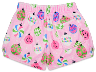 Iscream Rockin' Around Ornaments Plush Shorts, Iscream, All Things Holiday, cf-size-large-14, cf-size-medium-10-12, cf-size-small-6-8, cf-size-xsmall-4-6, cf-type-plush-shorts, cf-vendor-iscr