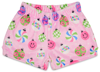 Iscream Rockin' Around Ornaments Plush Shorts, Iscream, All Things Holiday, cf-size-large-14, cf-size-medium-10-12, cf-size-small-6-8, cf-size-xsmall-4-6, cf-type-plush-shorts, cf-vendor-iscr